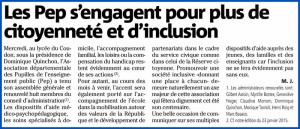 article Var-Matin du 24 avril 2015 article Var-Matin du 24 avril 2015